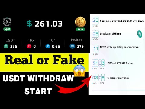 Tronkeeper new update || Tronkeeper real or fake 🤑|| Tronkeeper usdt withdraw start || #cryptoroom