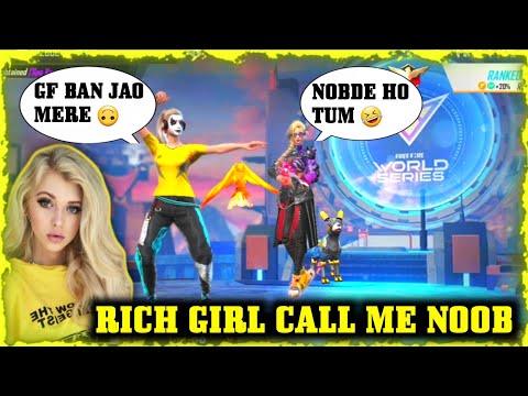 RICH GRANDMASTER GIRL INSULTS ME🥺 AND CALL ME NOOB😡||OP REVENGE || #FREEFIRE