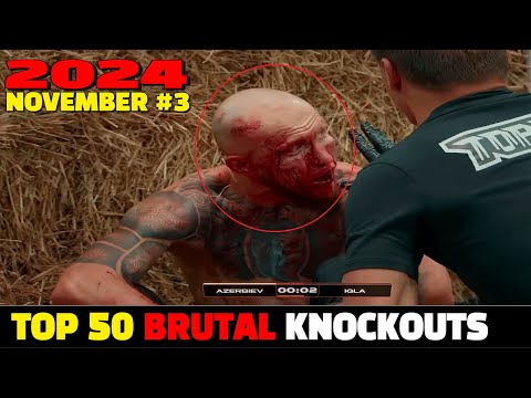 Top 50 Brutal Knockouts November 2024 #3 (MMA•Muay Thai•Boxing•Kun Khmer)