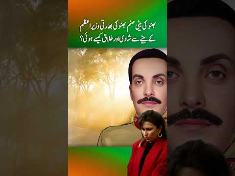 Sanam Bhutto's True Facts |The Story of Sanam Bhutto | The Bhutto Family Divide and Untold Stories