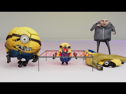 Mega Minions - FUN ways to die 🤪 - Wheel of Fortune