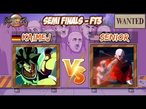 E? Kaimej vs Senior FT3 - WANTED DBFZ Semi finals