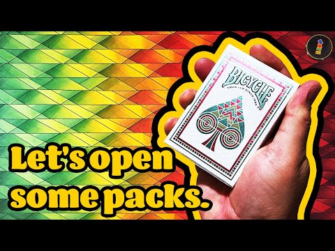 PRISMATIC! Let's check out this Shiny Bicycle Deck by United States Playing Card Company!