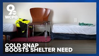 As temperatures drop, homeless shelters bracing for rising need