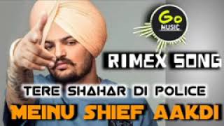 #New Song - Tere shehar di police mainu thief aakhdi | GOAT - Sidhu Moose Wala | punjabi song