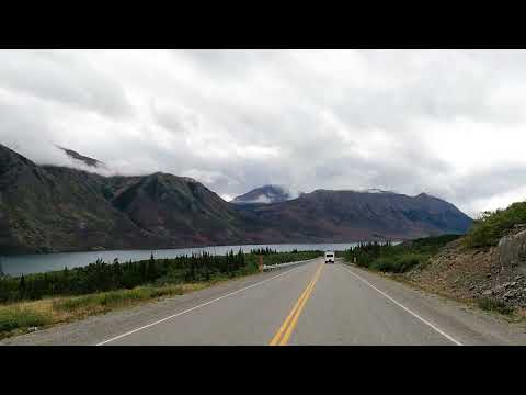 Sep 01,2024 Driving from Atlin BC Canada to Skagway Alaska USA