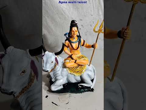 महादेव मूर्ति बनाने सीखें || How to make Mahadev || Shiv murti making 2024