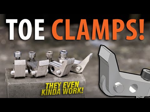 Let's make TOE CLAMPS