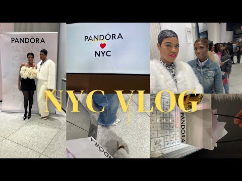 NYC VLOG: Pandora Event | Meeting Jenee Naylor | Zara Finds | Msglamdoll Tv