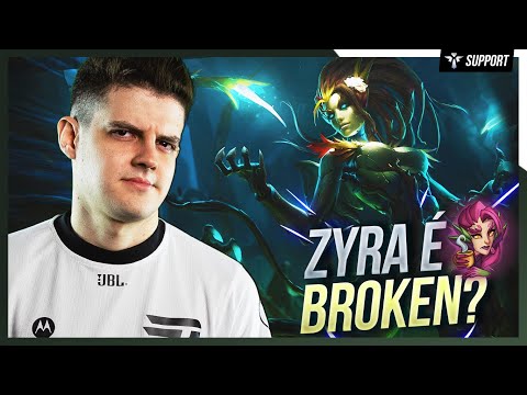 ZYRA: A melhor suporte pra exercer PRESSÃO no jogo! 🌿