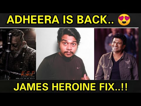 Sanjay Dutt is back | James Heroine Fix | Raja Veera Madhakari Nayaka Set|