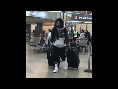 J cole spotted in airport