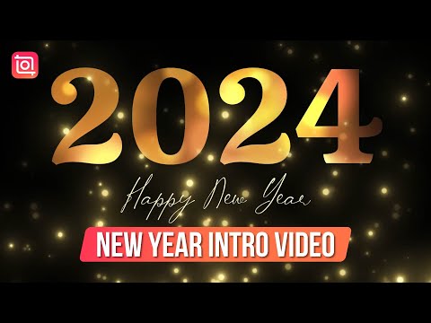 Make an Epic 2024 New Year Intro Video with InShot🎉✨Intro Editing Tutorial