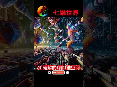 【宇宙030】AI理解的多维空间｜超出你想象吗