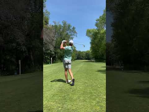 Briggs Woods Golf Course - Webster City, IA. Some of the tightest tee shots I’ve ever seen!