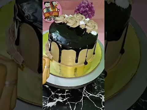 Chocolate cake new design ✨ #ytshorts  #cake #Dreamycakehouse #chocolate #chocolovers