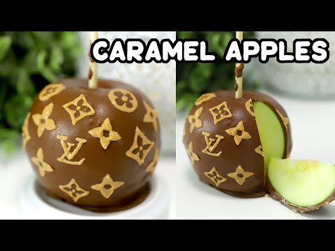 I Made LOUIS VUITTON Caramel Apples!