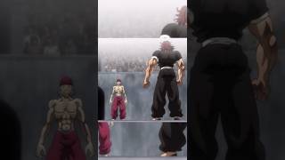 Yujiro Hanma VS kaku kaioh  | Baki 2020 #bakihanma #youtubeshorts #4k  #fitness#motivation