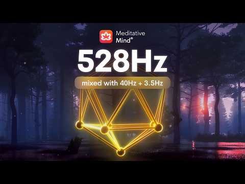 528Hz ❯ Brings Positive TRANSFORMATION ❯ Heal GOLDEN Chakra ❯ Whole Body Repair