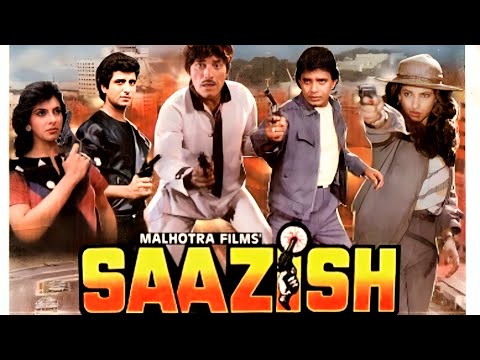 मिथुन और राजकुमार - Saazish Full Movie HD | Raaj Kumar | Mithun Chakraborty | Dimple Kapadia