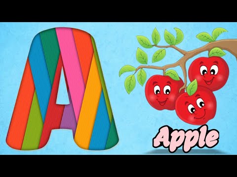 ABC | ABCD | A to Z | A For Apple | ABC Alphabets | A to z Alphabets#abcd #abc #cartoonforkids #atoz