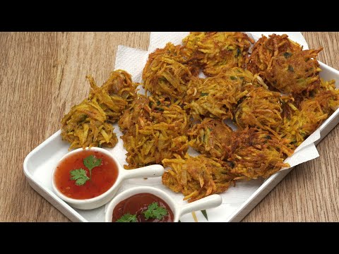 Potato Lachha Pakora , Potato Fry