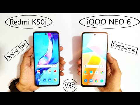 redmi k50i vs iqoo neo 6 speed Test & comparison | Don't Buy This Phone ❌