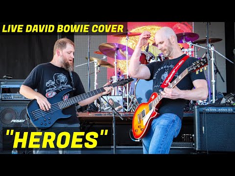 "Heroes" David Bowie / Motorhead cover by Project Hero - Live at Ludrock 2023