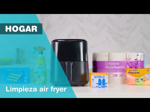 Cómo limpiar tu air fryer