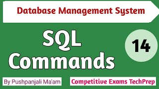 SQL Commands in DBMS | Dml Commands| DCl |DQL |TCL Commands in Hindi