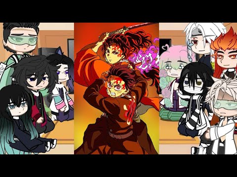 🥀🥀 Hashiras react to Yoriichi Tsugikuni 👑 + Random Things  || Demon Slayer Spoilers || Gacha Life ✅