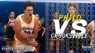 HIGH SCHOOL BASKETBALL | Crooksville at Philo - HIGHLIGHT