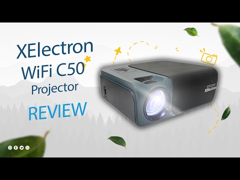 XElectron WiFi C50 Projector Review in Tamil