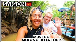 Incredible Mekong Delta Tour 🇻🇳 Ho Chi Minh City (Saigon) must do!