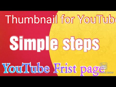 #Make #thumbnail #Easy #way Thumbnail for you Frist page