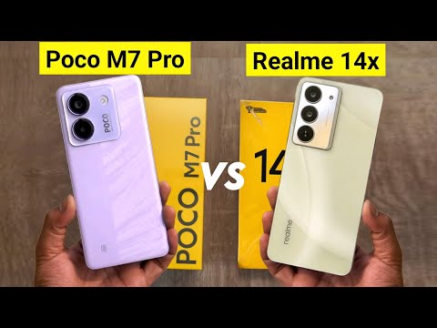 Realme 14x Vs Poco M7 Pro Full Comparison | Which is Best