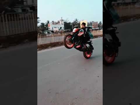 #Ktm Duke 200  #wheeliestunt whatsapp status on #YouTube  🔥🔥 #Shorts