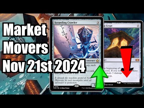 MTG Market Movers - Nov 21st 2024 - Mana Crypt Continues Decline While Foundations Cards Climb!