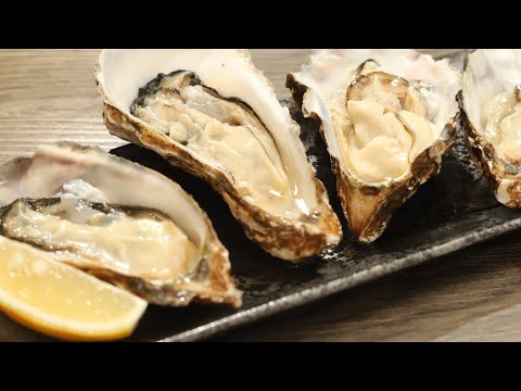 The most delicious! How to eat oyster with shell