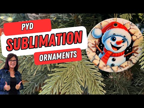 Get Amazing Results with PYD Sublimation Ornaments