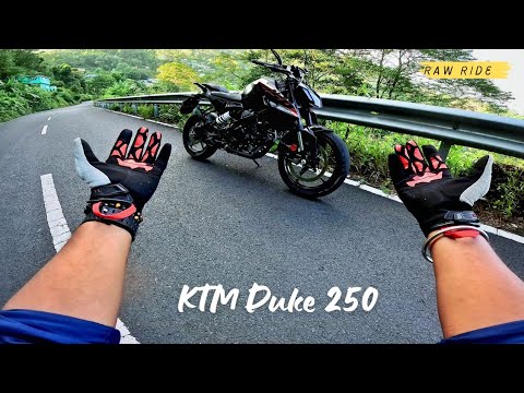 Experiencing Raw Ride of 2024 KTM Duke 250 - Attempting Top Speed With Raw Exhaust Sound