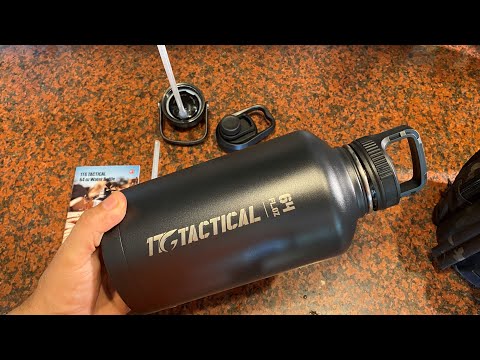 Half Gallon! 64oz Tactical Water Bottle by 1TG OneTigris