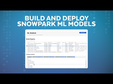 Build And Deploy Snowpark ML Models Using Streamlit And Snowflake Notebooks