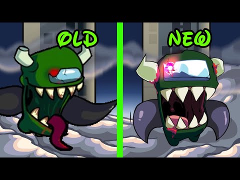 FNF VS Impostor V4 - EJECTED - OLD vs NEW