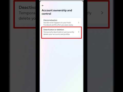 How to Facebook Account Permanent Delete ।।#ytshorts #facebook #viral #shorts