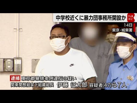 中学校近くに暴力団事務所開設で組長逮捕「足立区ヤクザ事務所」#shorts #ヤクザ #暴力団 #yakuza