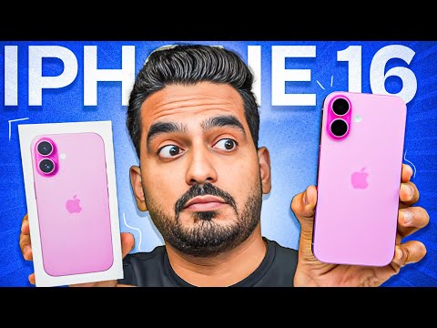 Pink iPhone 16 Unboxing & First Impressions