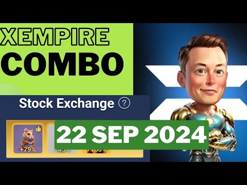 XEmpire Combo 22 SEP 2024 | Crypto Airdrop XEmpire Airdrop