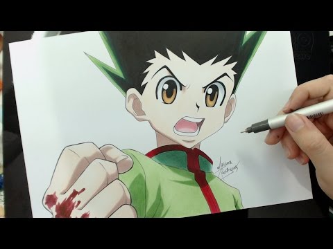 Speed Drawing - Gon Freecss (HUNTER X HUNTER)