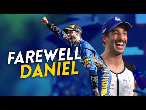 F1 farewells Daniel Ricciardo!